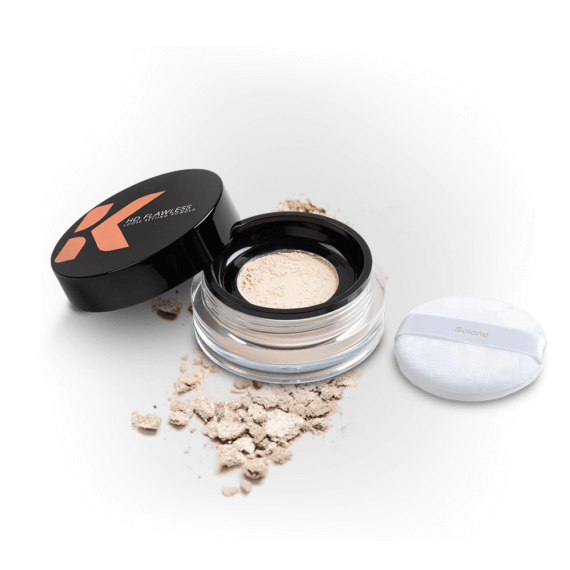 بودرة الوجه السائبة