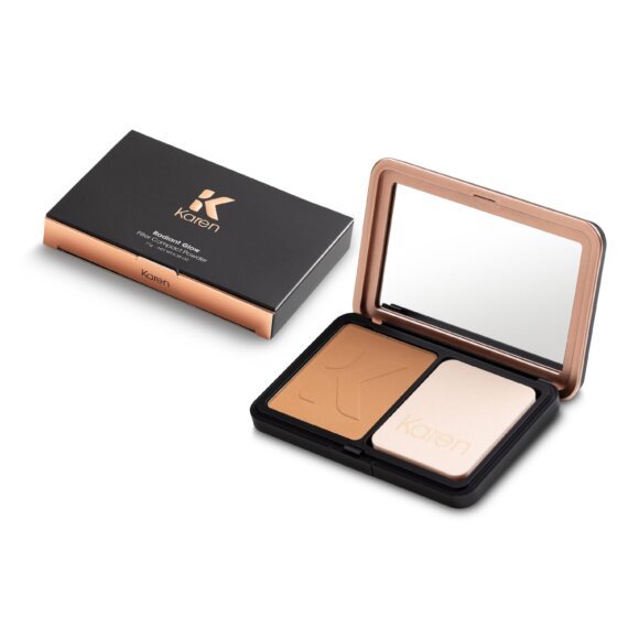 بودرة الوجه المضغوطة