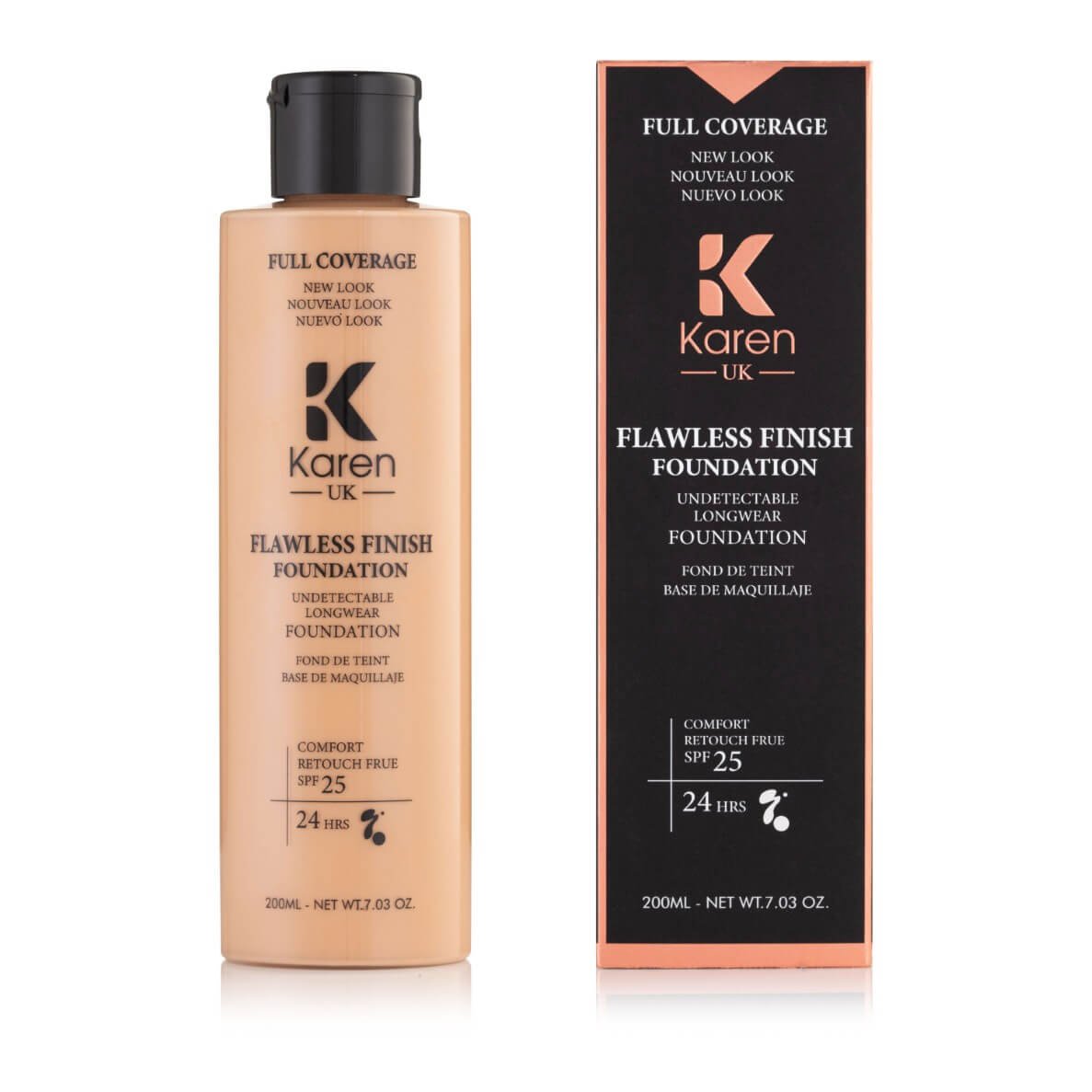 كريم أساس فلو ليس تغطية عالية #130