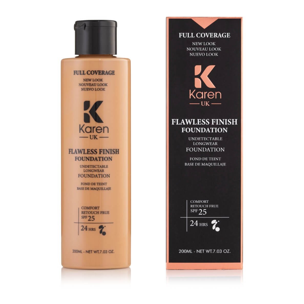 كريم أساس فلو ليس تغطية عالية #160